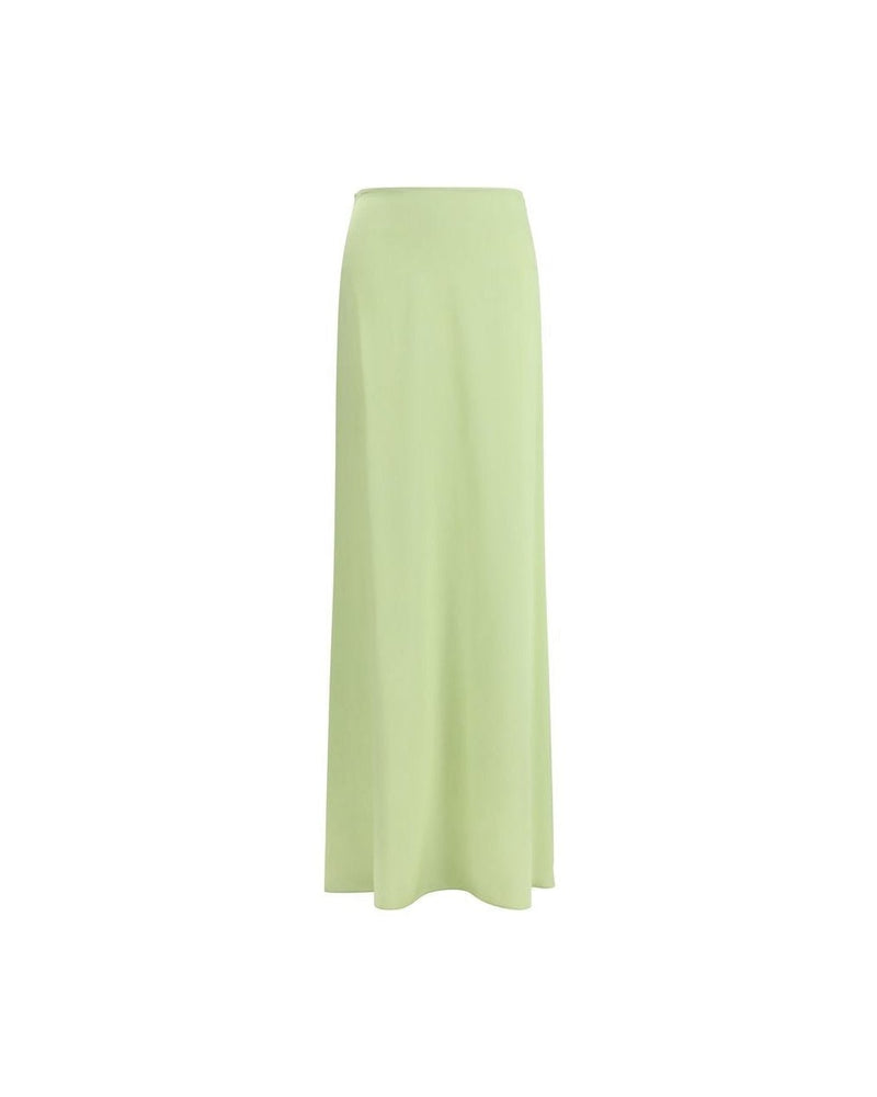 Kristina Ti Silk Long Skirt Glam Steals