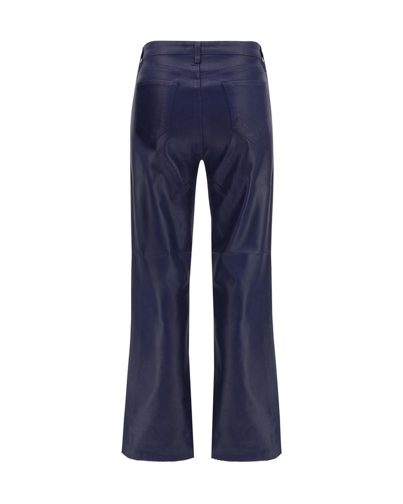 L'agence Blue Cotton High Waisted Jeans Glam Steals