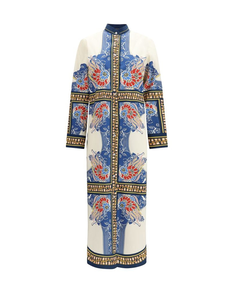 La Double J Multicolor Cotton Dress Glam Steals