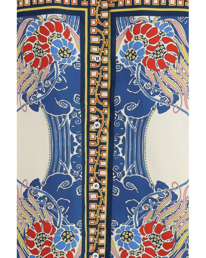 La Double J Multicolor Cotton Dress Glam Steals