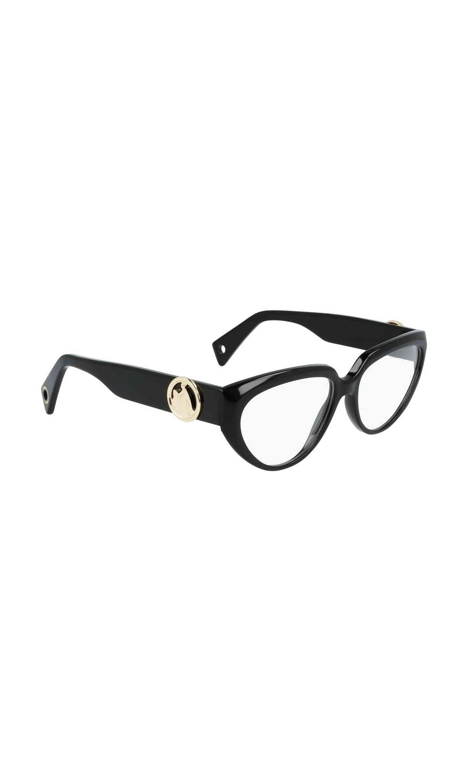 Lanvin Acetate Black Frame Glam Steals