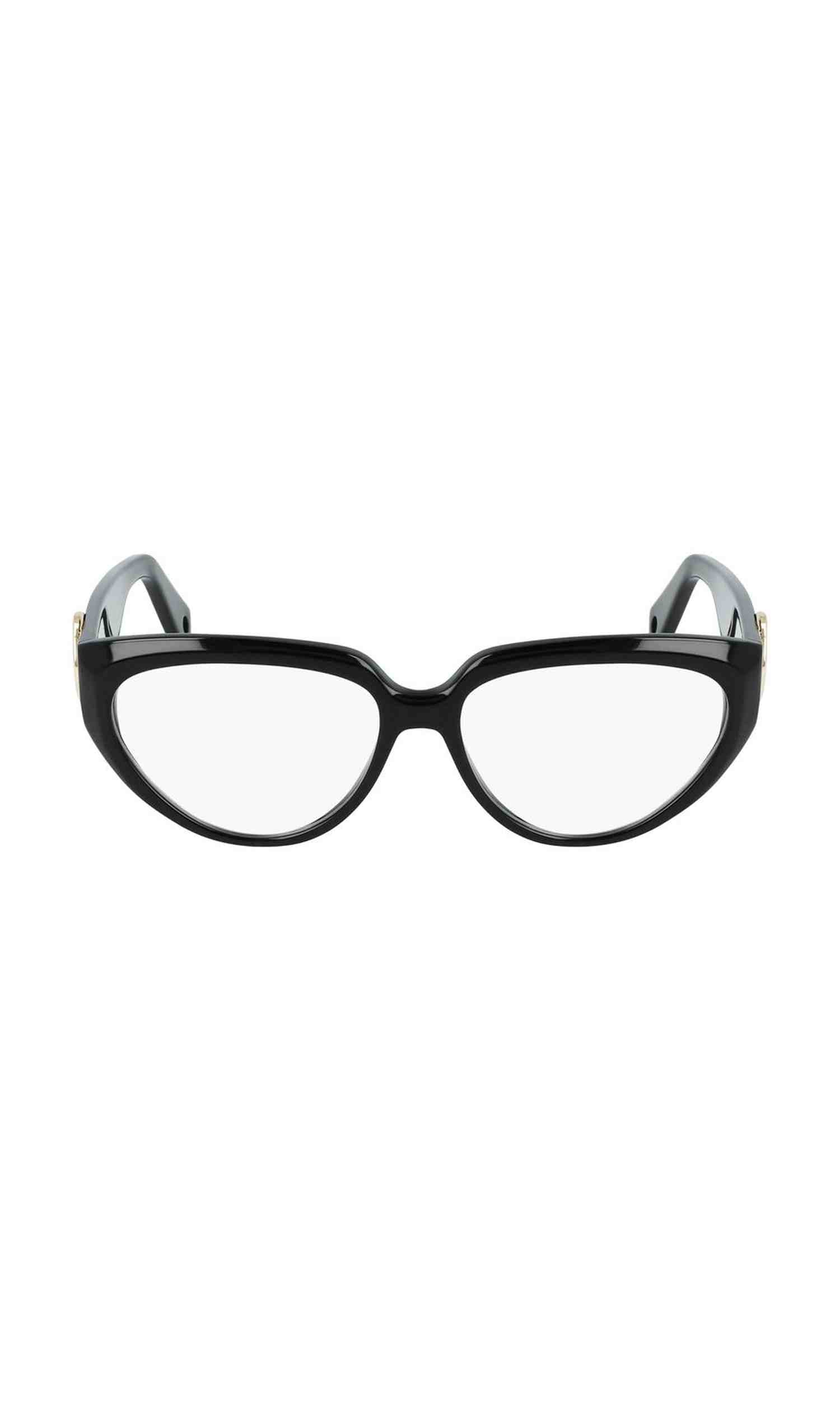 Lanvin Acetate Black Frame Glam Steals