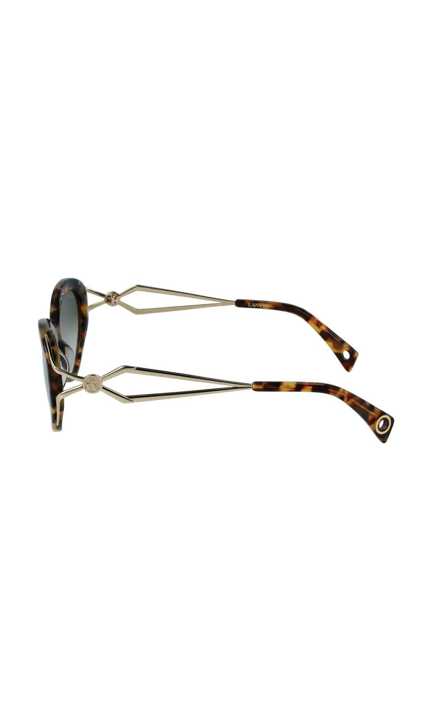 Lanvin Acetate Brown Sunglasses Glam Steals