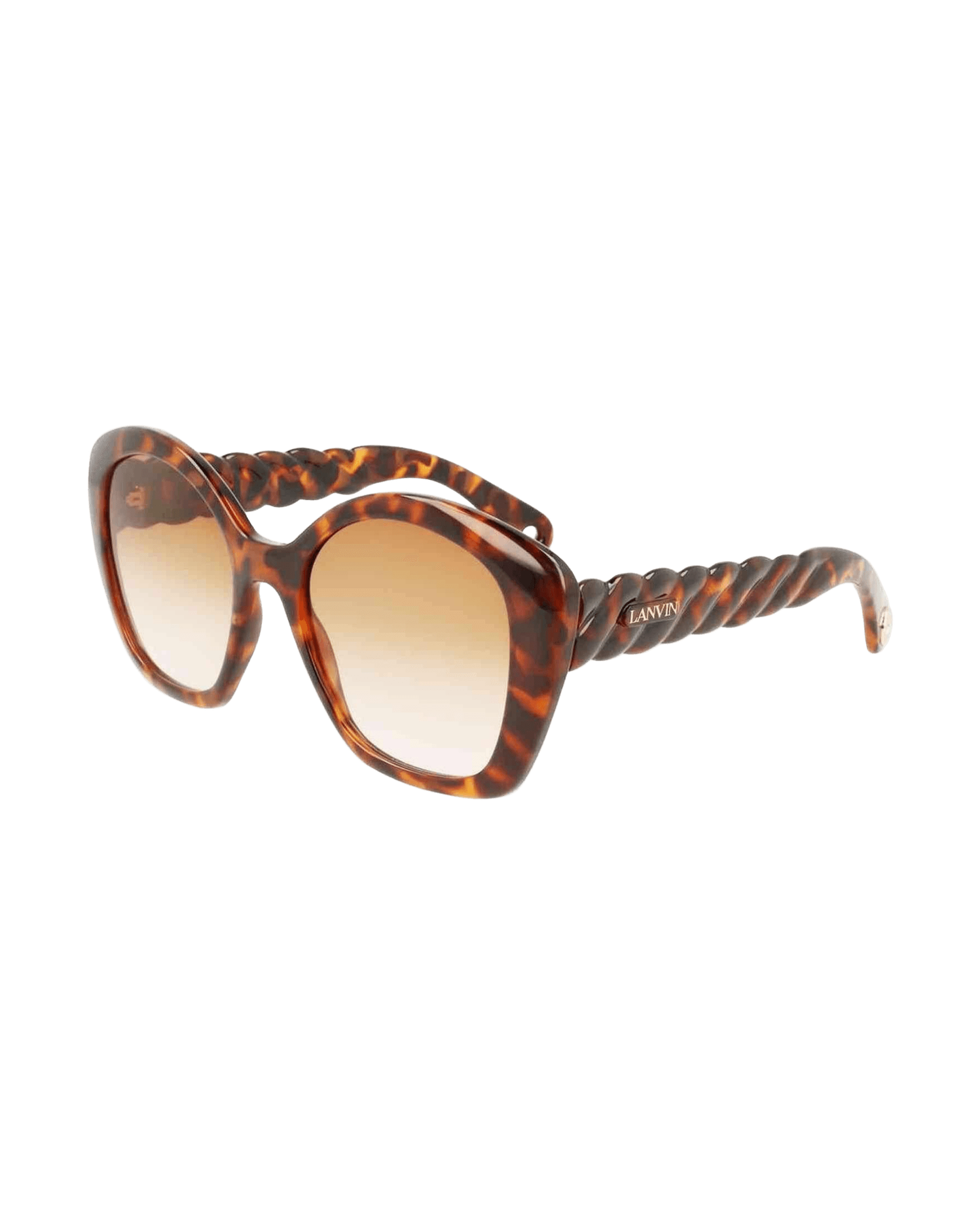 Lanvin Bio Injected Brown Sunglasses Glam Steals
