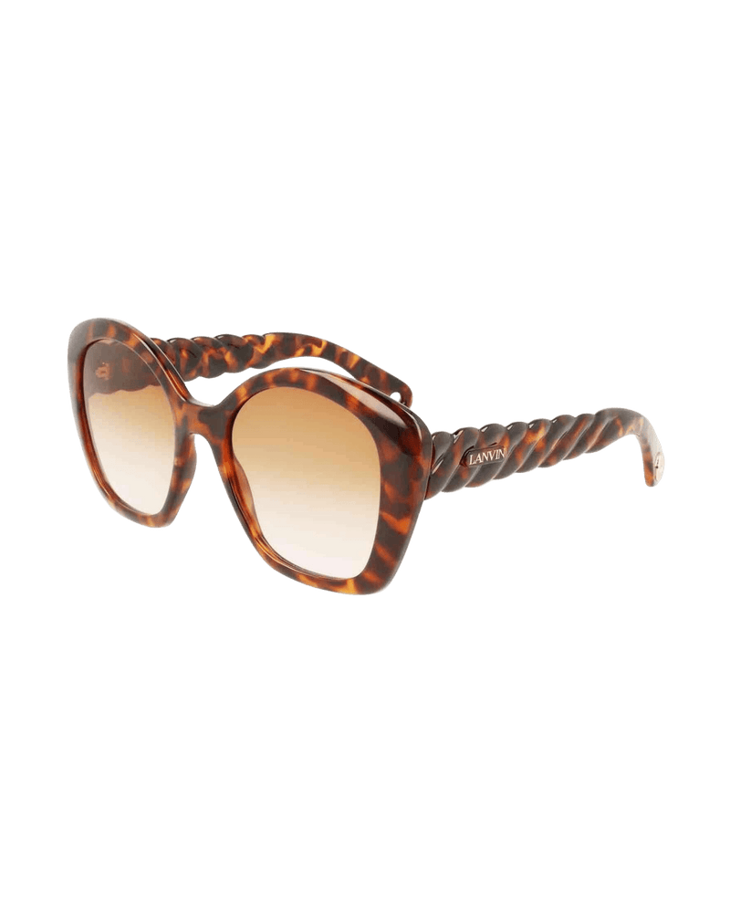 Lanvin Bio Brown Injected Sunglasses Glam Steals