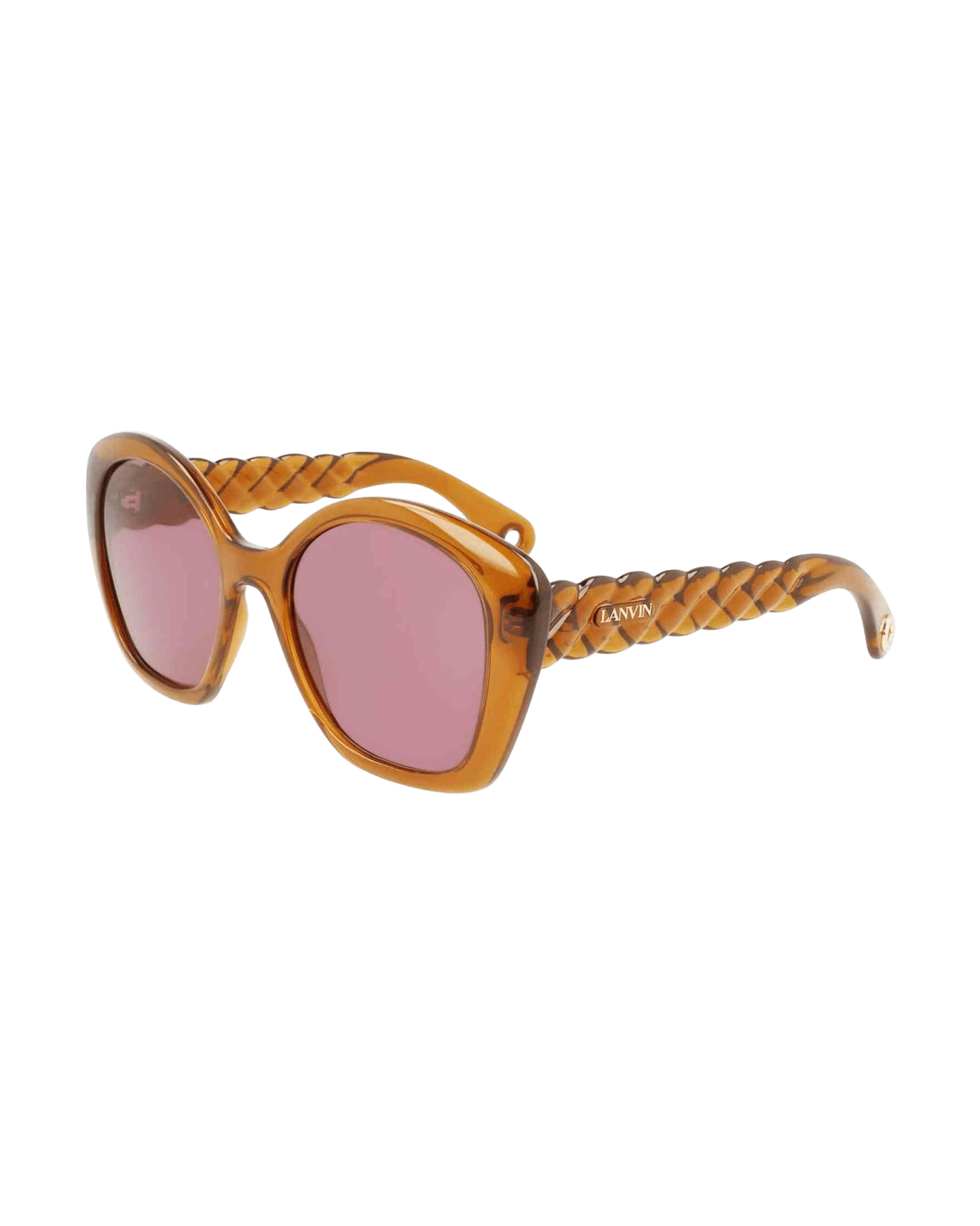 Lanvin Bio Injected Brown Sunglasses Glam Steals