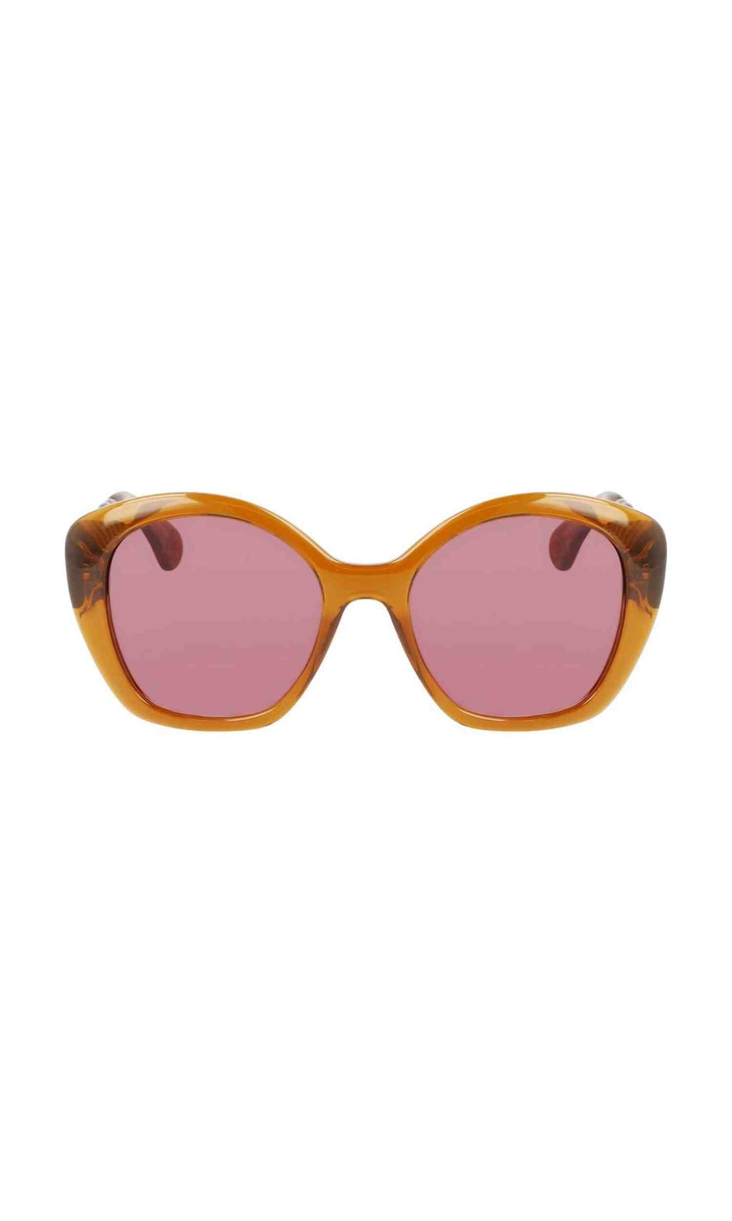 Lanvin Bio Injected Brown Sunglasses Glam Steals