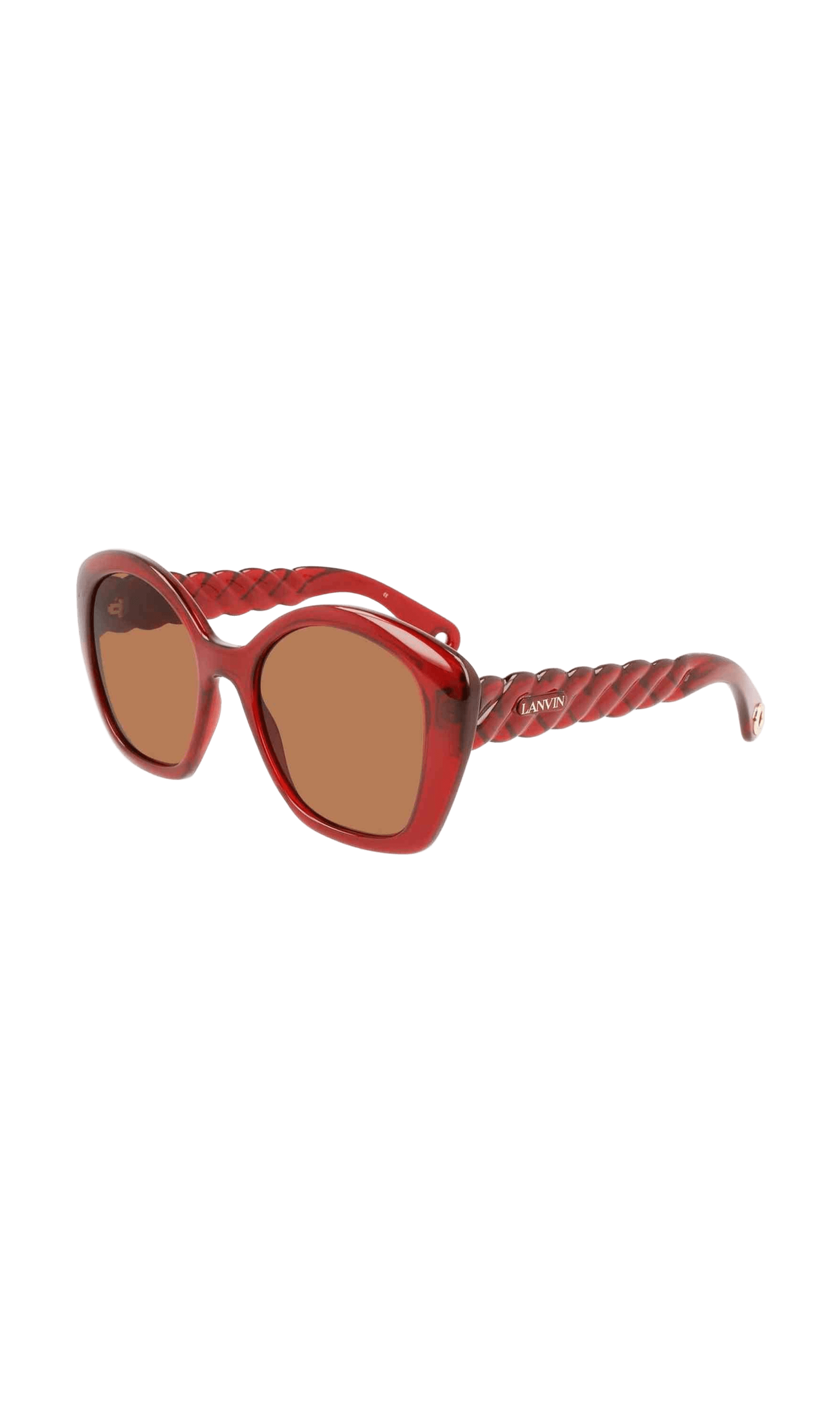 Lanvin Bio Injected Red Sunglasses Glam Steals