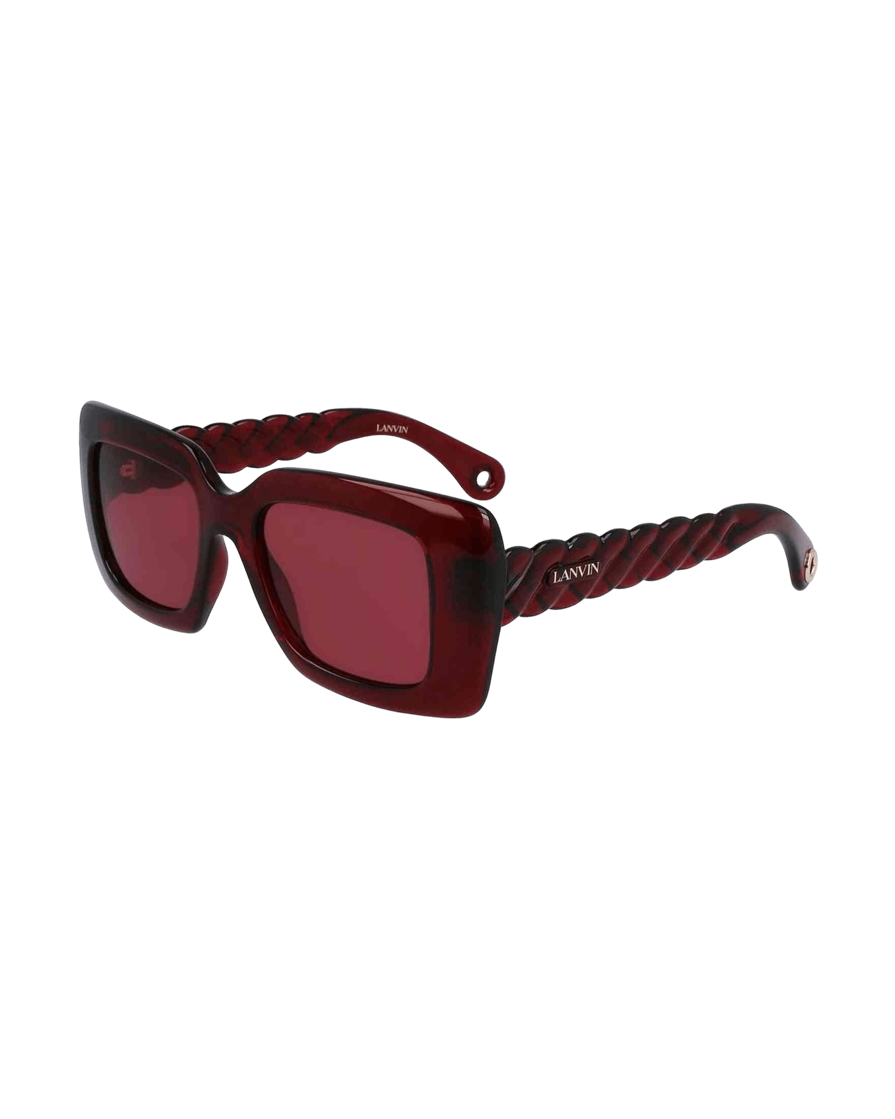 Lanvin Bio Injected Red Sunglasses Glam Steals