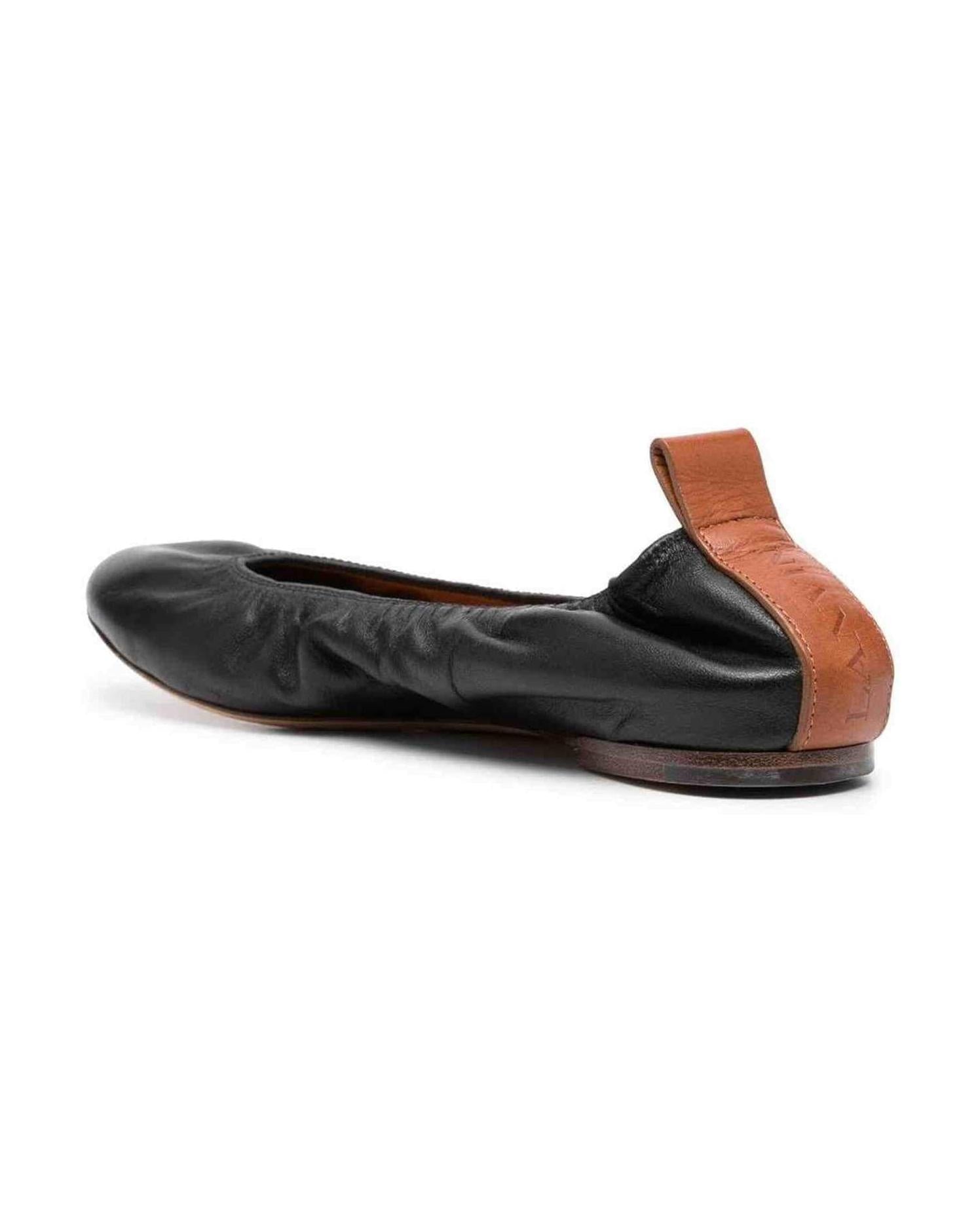 Lanvin Black Flat Shoes Glam Steals