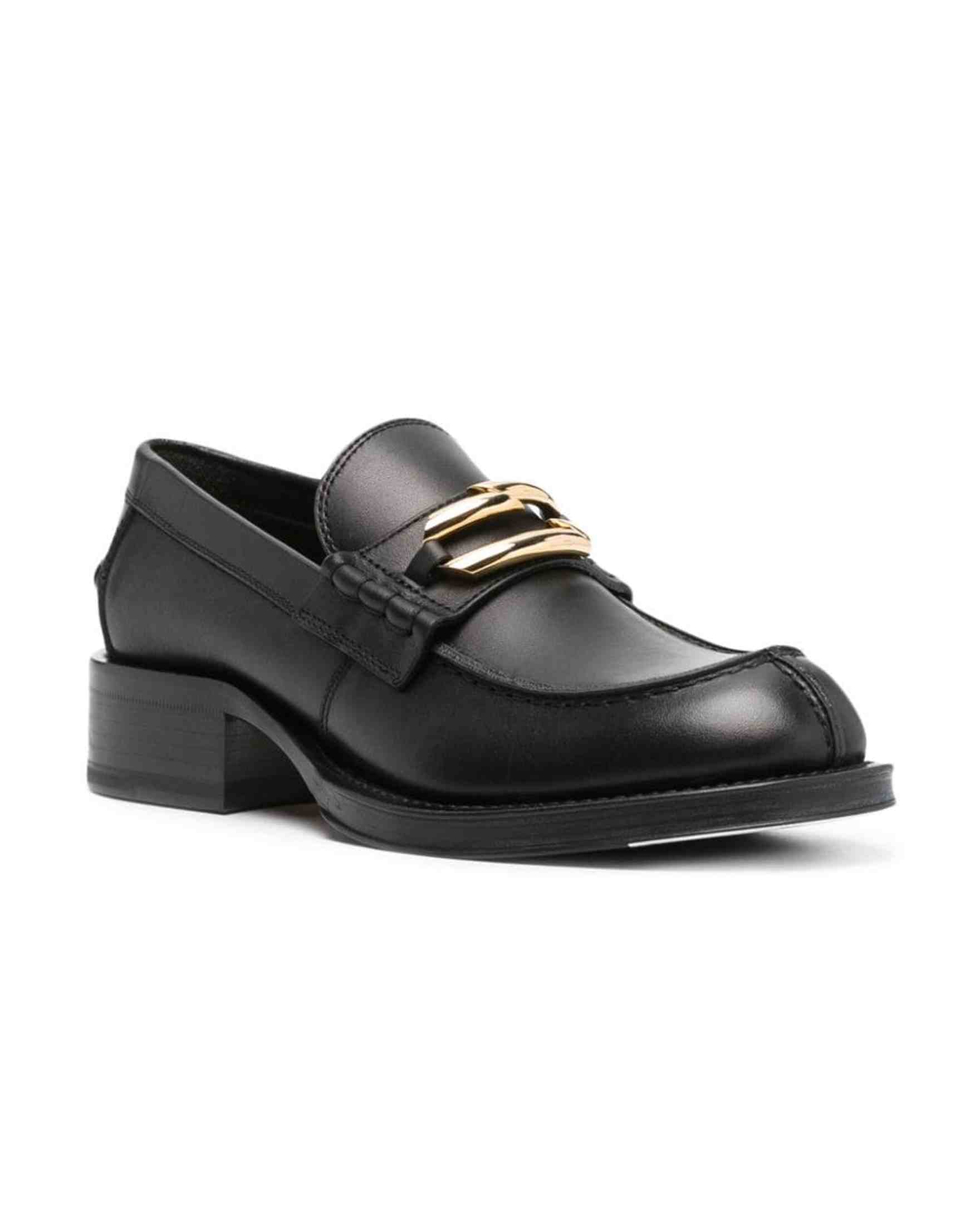 Lanvin Black Flat Shoes Glam Steals