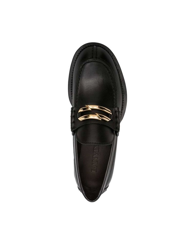Lanvin Black Flat Shoes Glam Steals