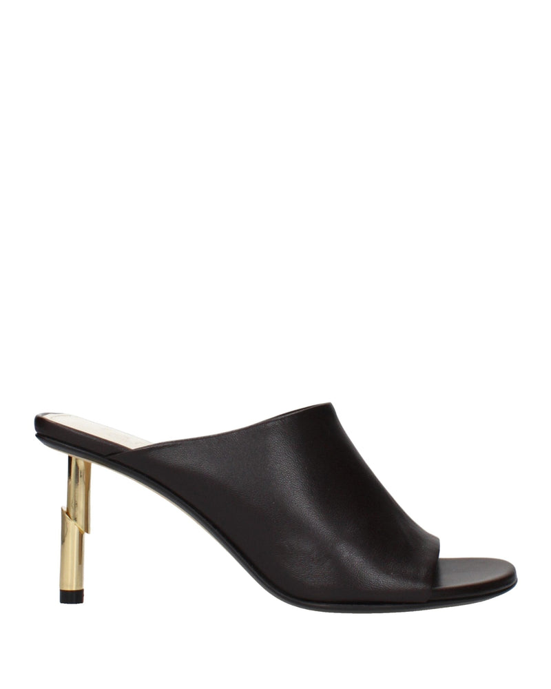 Lanvin Black Leather High Heel Pumps Glam Steals