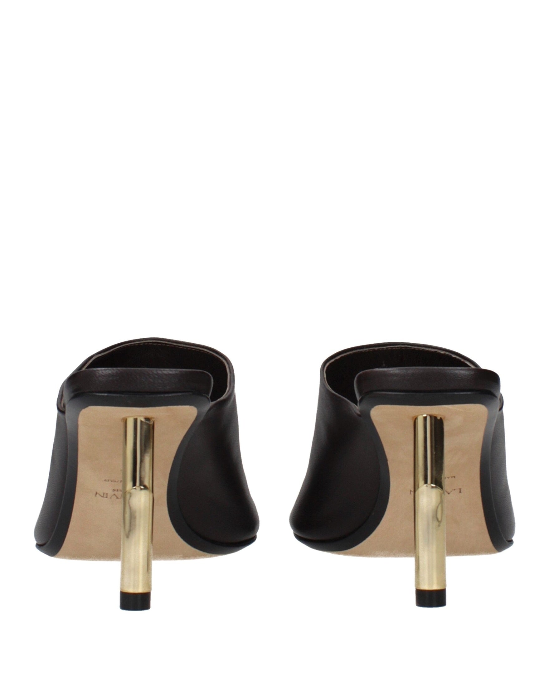 Lanvin Black Leather High Heel Pumps Glam Steals