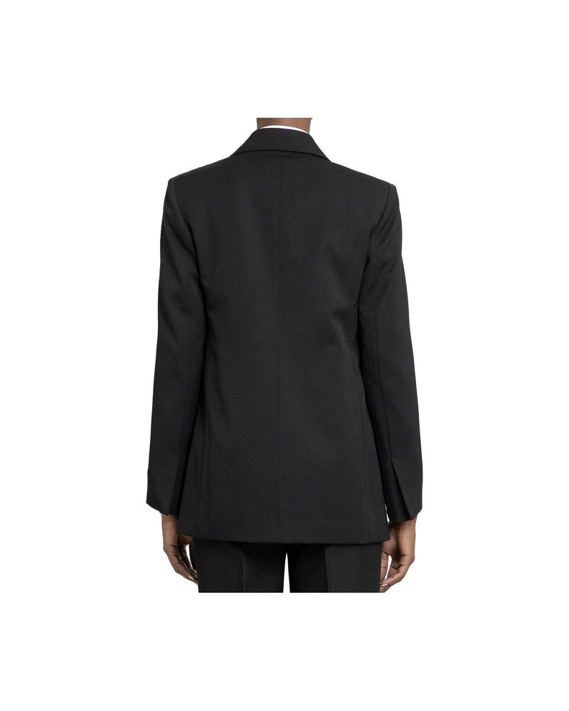 Lanvin Black Wool Virgin Blazer Glam Steals
