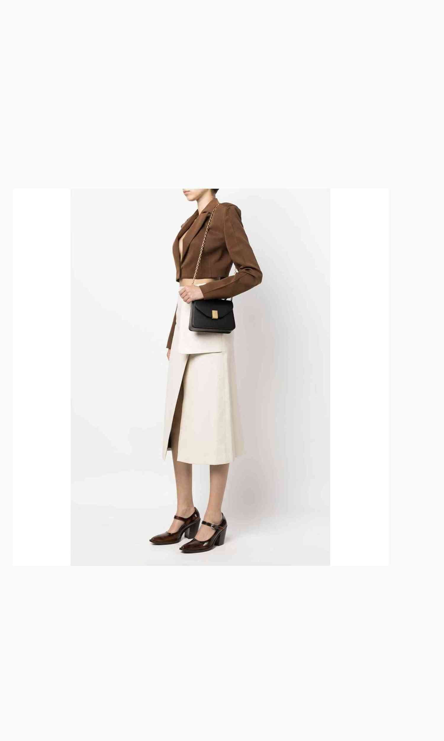 Lanvin Leather Black Handbag Glam Steals