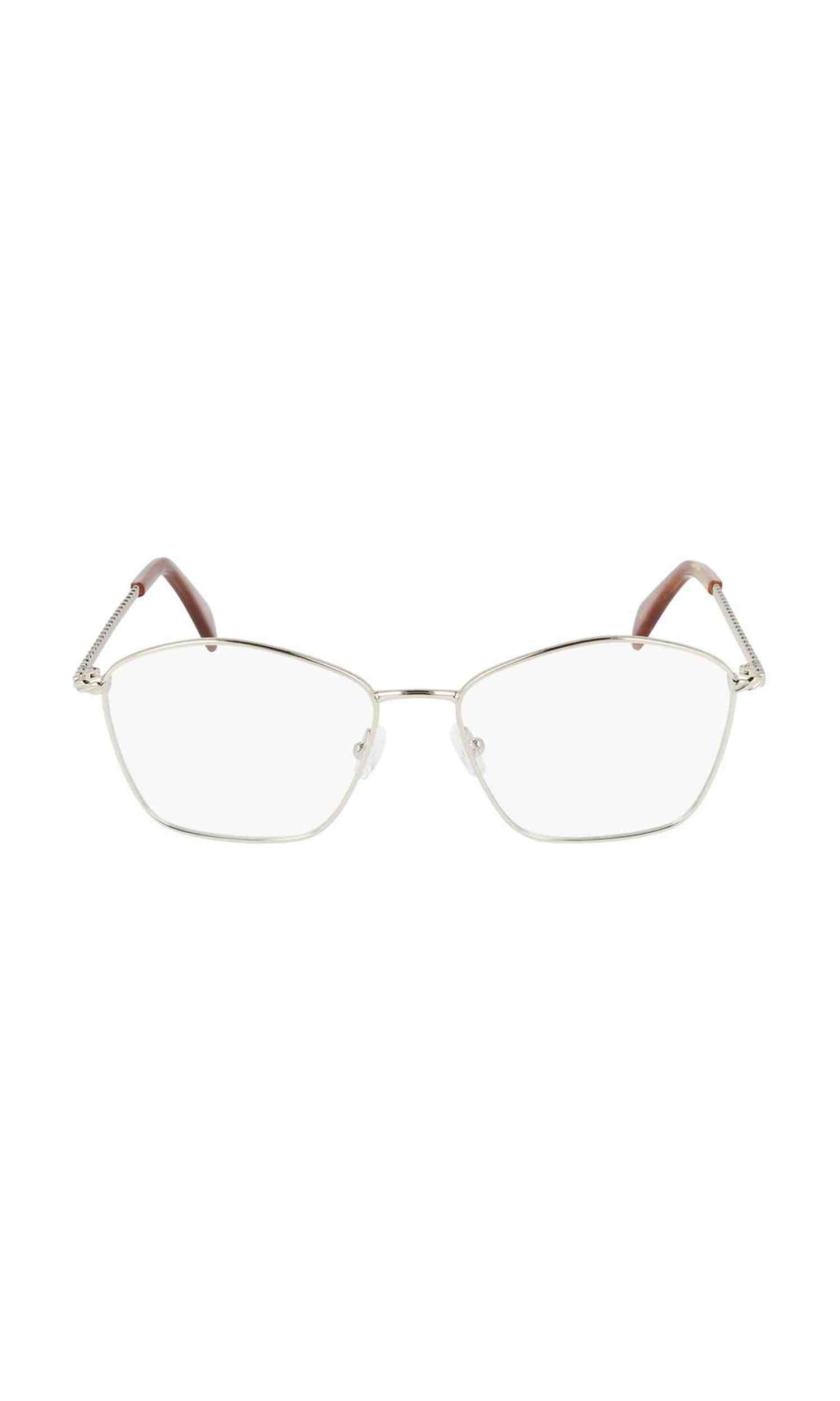 Lanvin Metal Yellow Frame Glam Steals