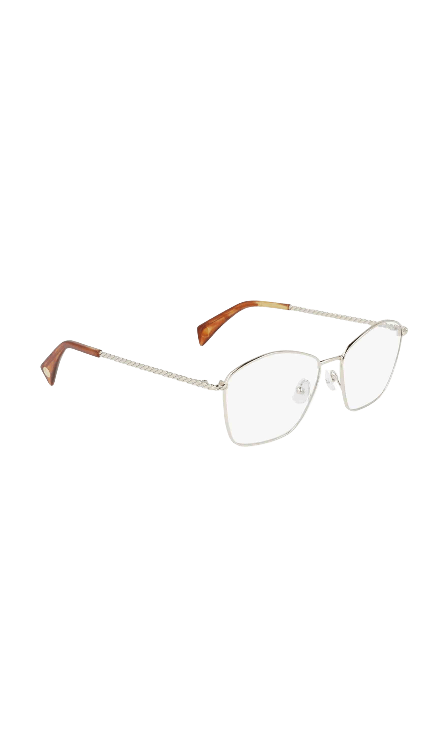 Lanvin Metal Yellow Frame Glam Steals