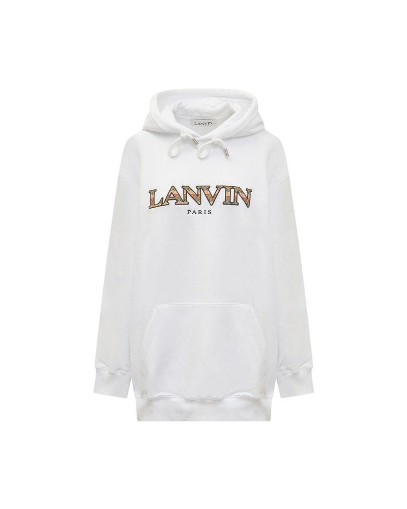 Lanvin White Cotton Sweatshirt Glam Steals