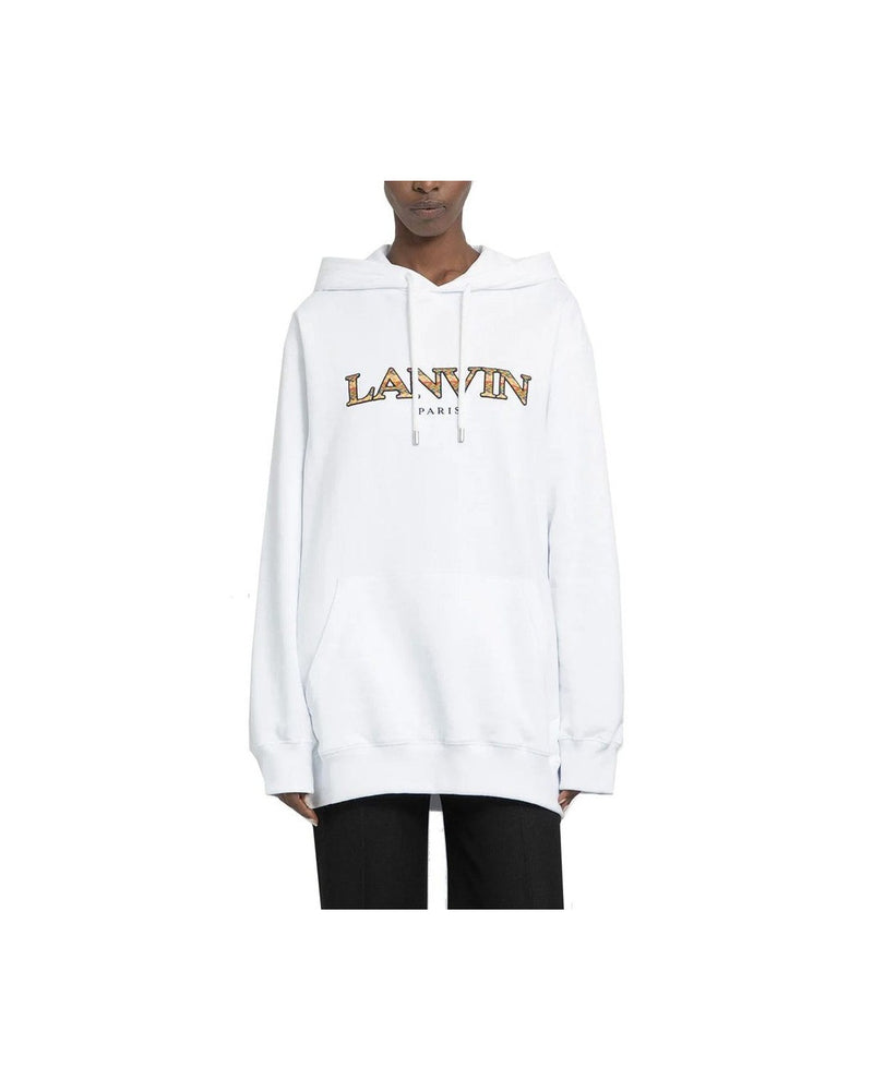 Lanvin White Cotton Sweatshirt Glam Steals