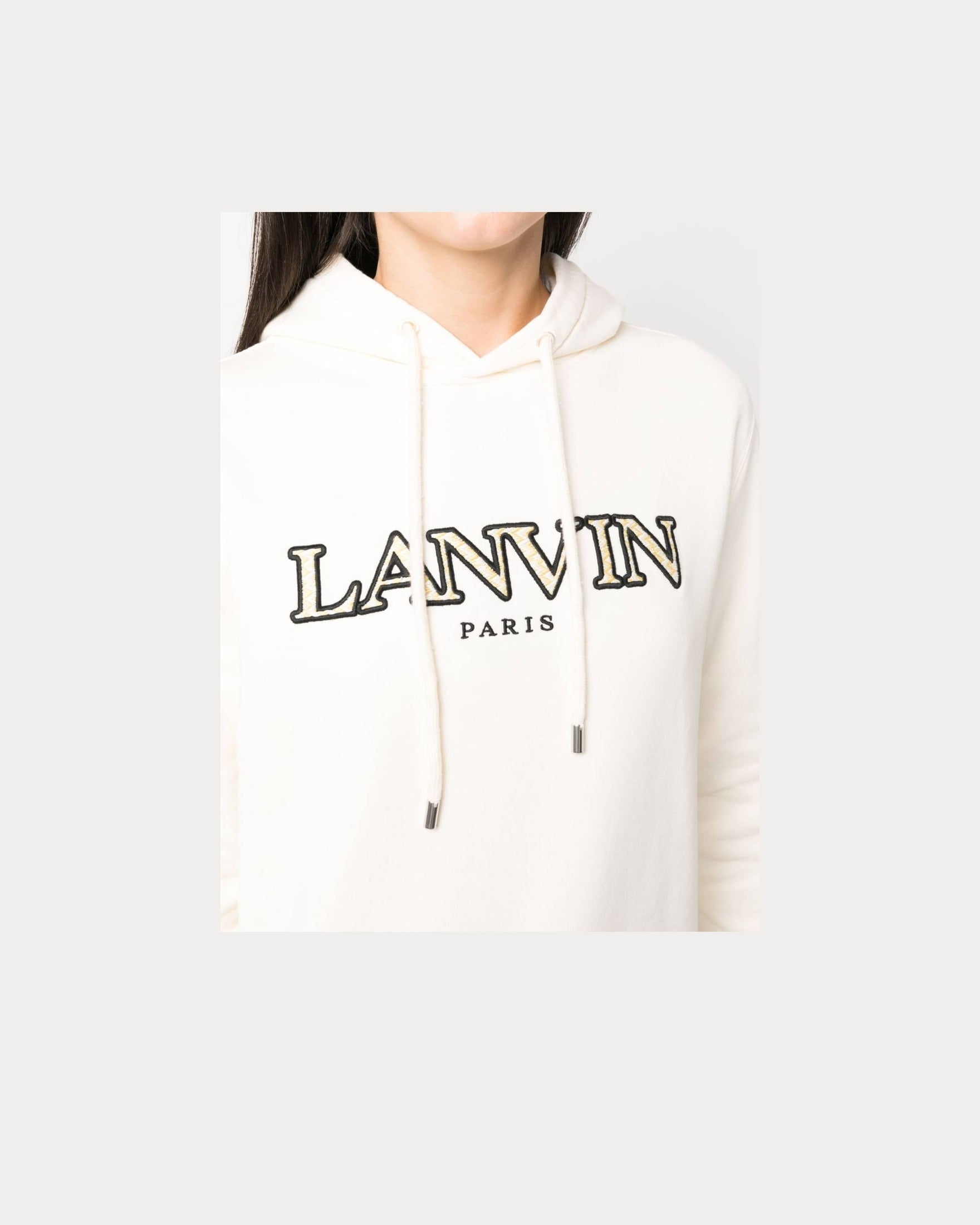 Lanvin White Sweater Hoodies