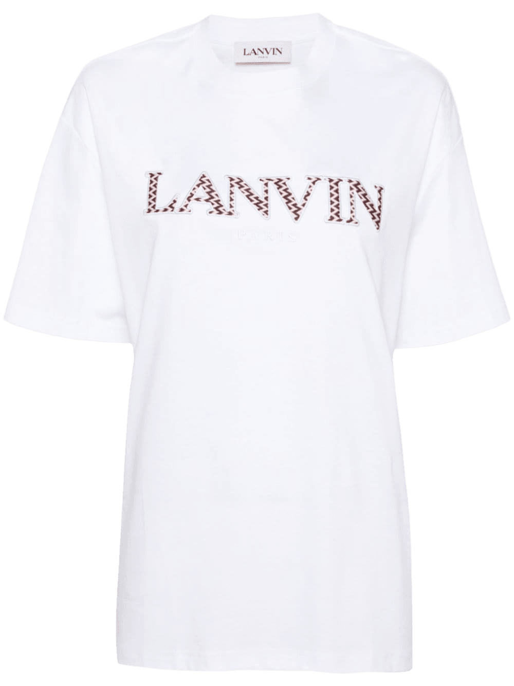 Lanvin White T-shirt Glam Steals