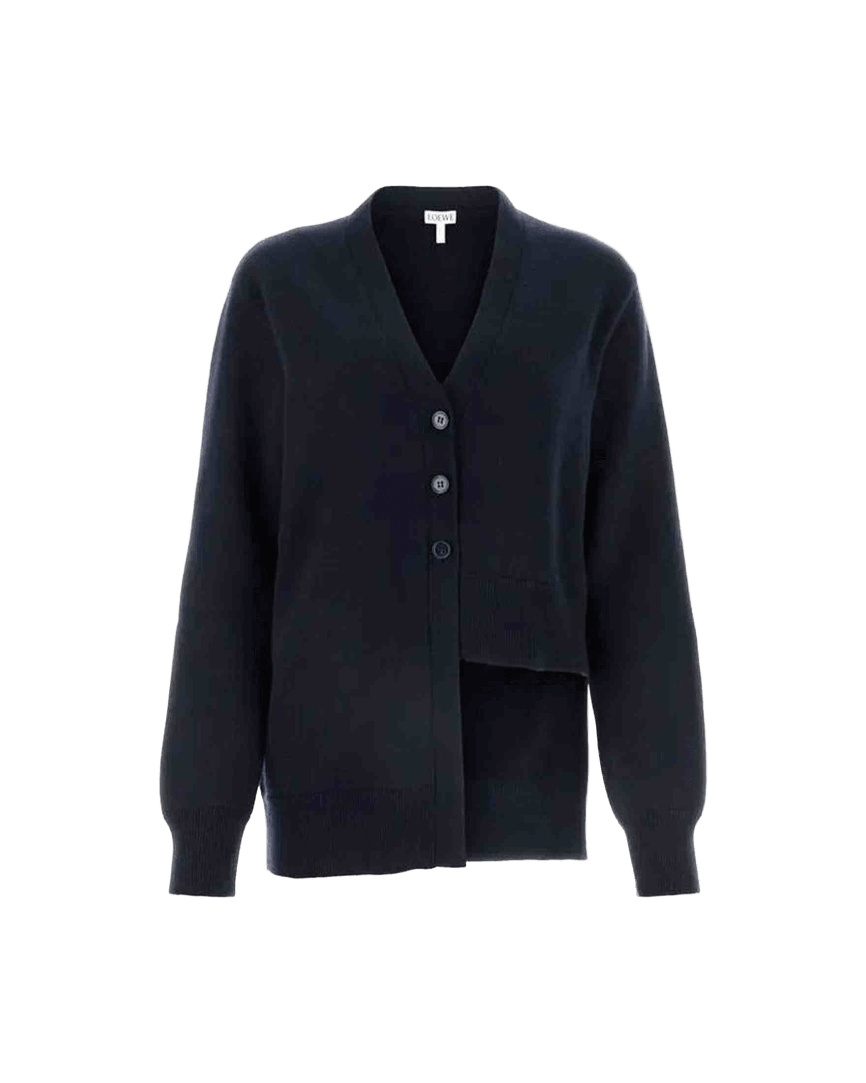 Loewe Asymmetric Cashmere Cardigan Glam Steals