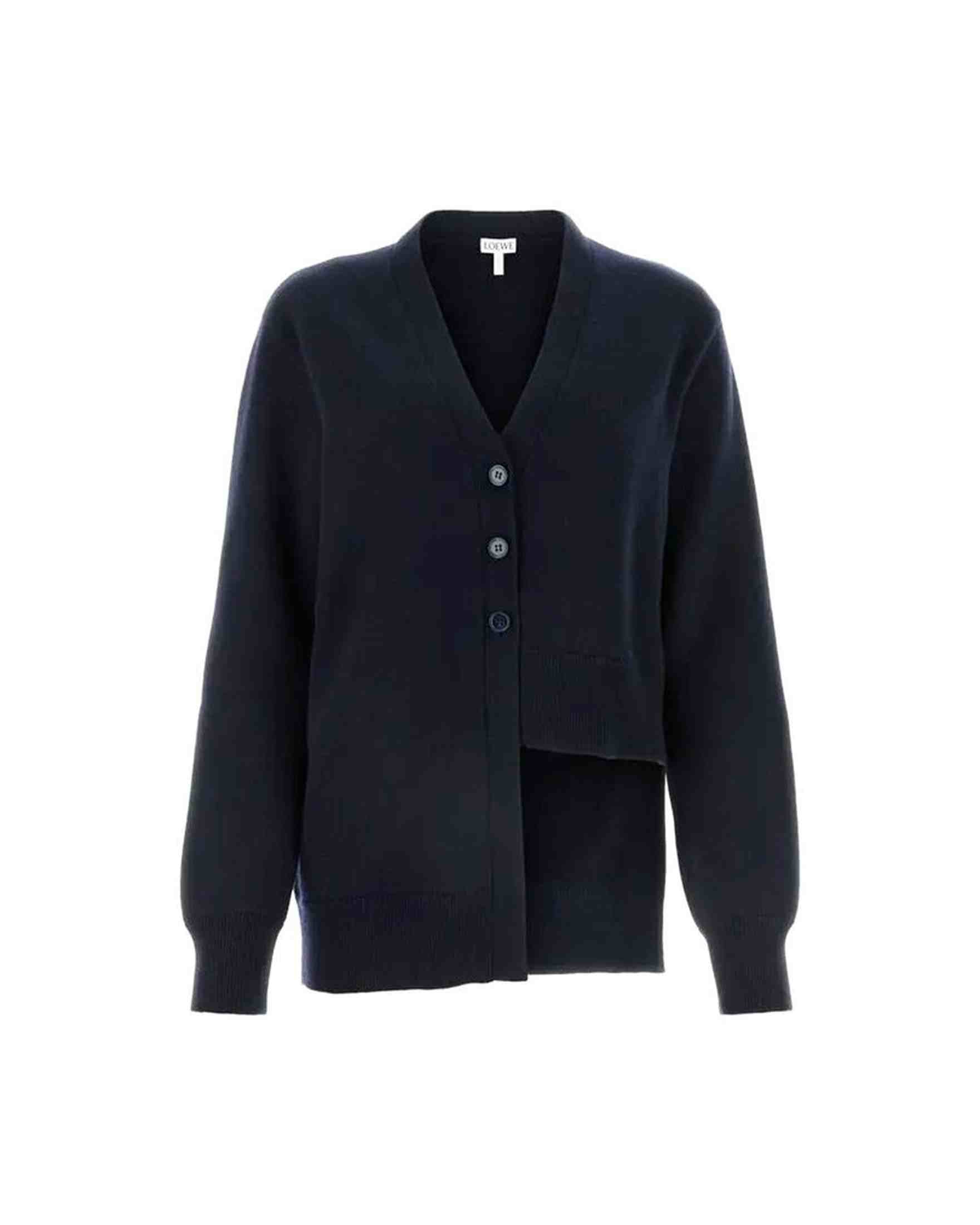 Loewe Asymmetric Cashmere Cardigan Glam Steals