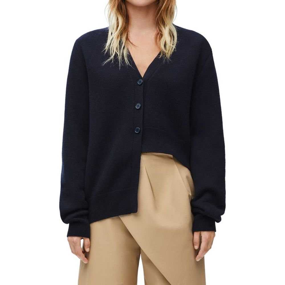 Loewe Asymmetric Cashmere Cardigan Glam Steals