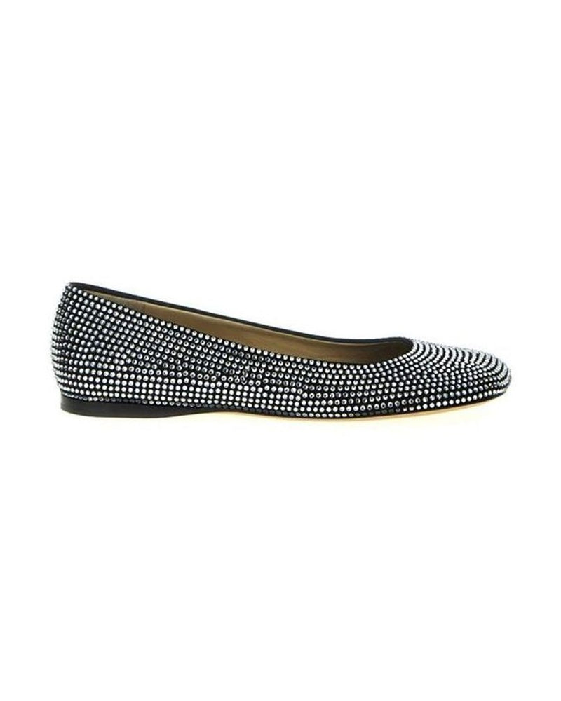 Loewe Black Goatskin Ballet Flats Glam Steals