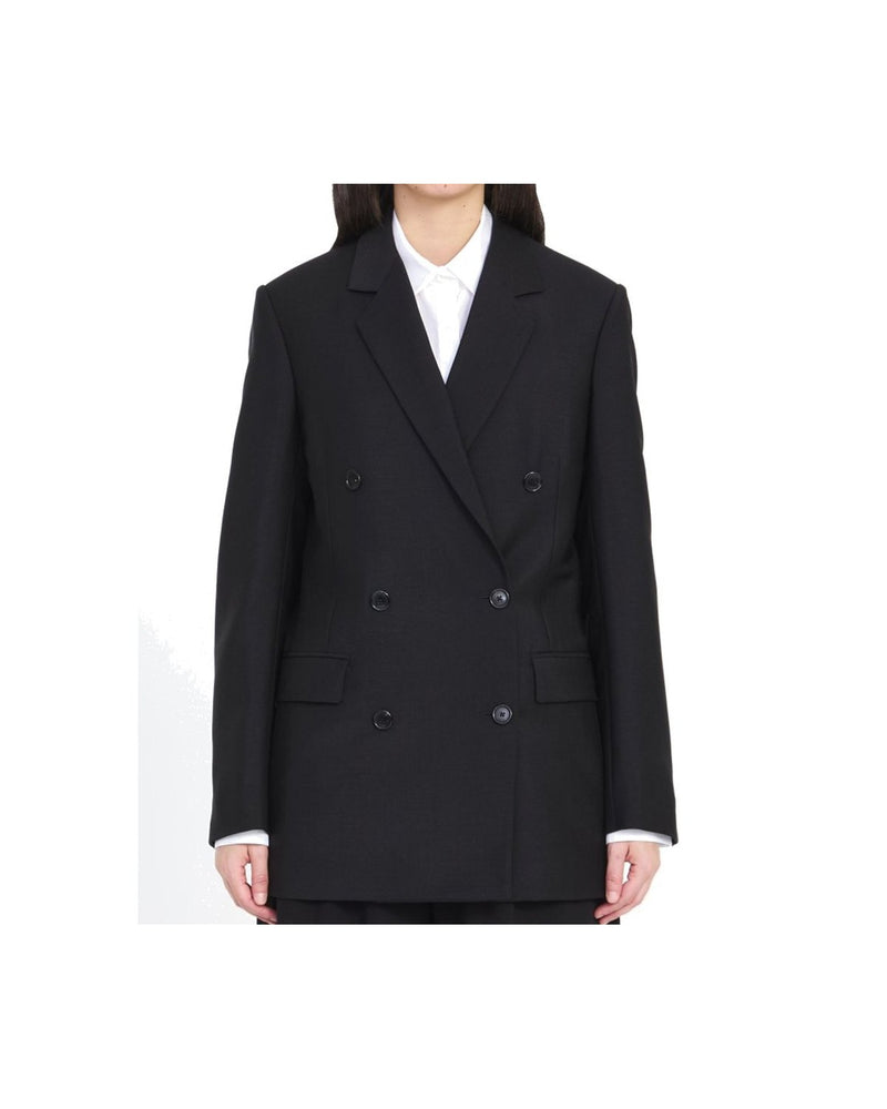 Loewe Black Mohair Coat Glam Steals