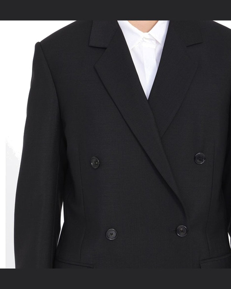 Loewe Black Mohair Coat Glam Steals