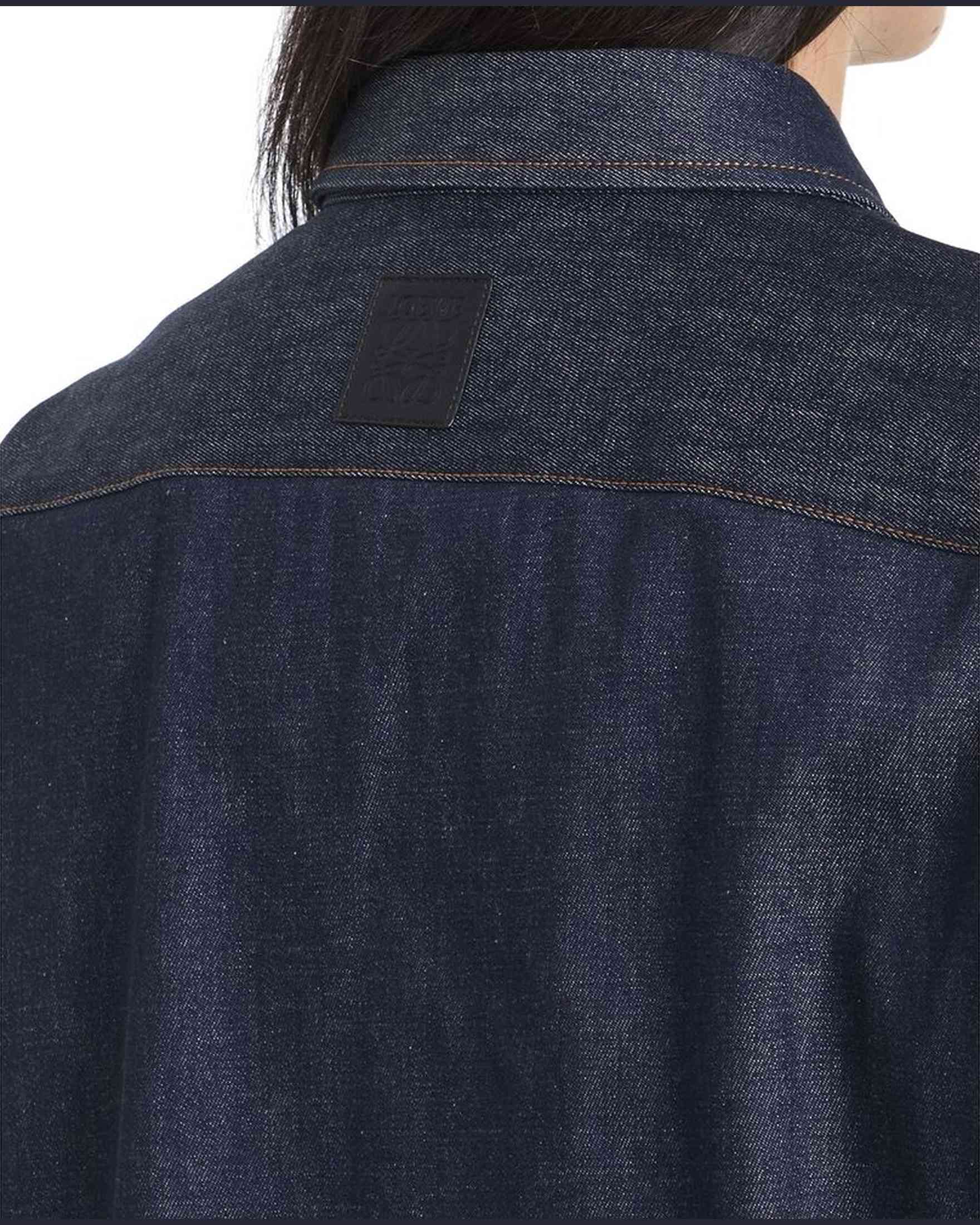 Loewe Denim Chain Shirt Dress Glam Steals