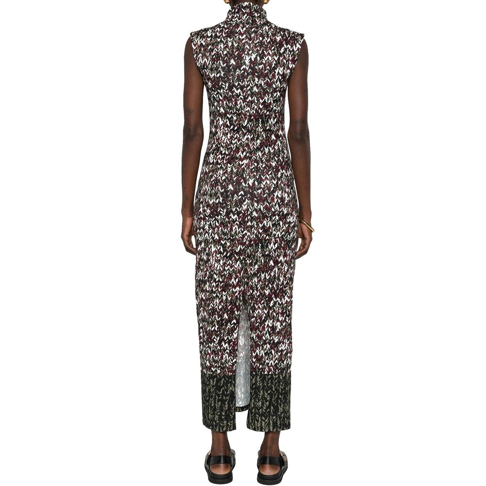 Loewe Knit Print Long Dress Glam Steals
