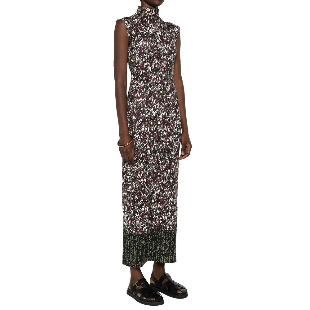 Loewe Knit Print Long Dress Glam Steals