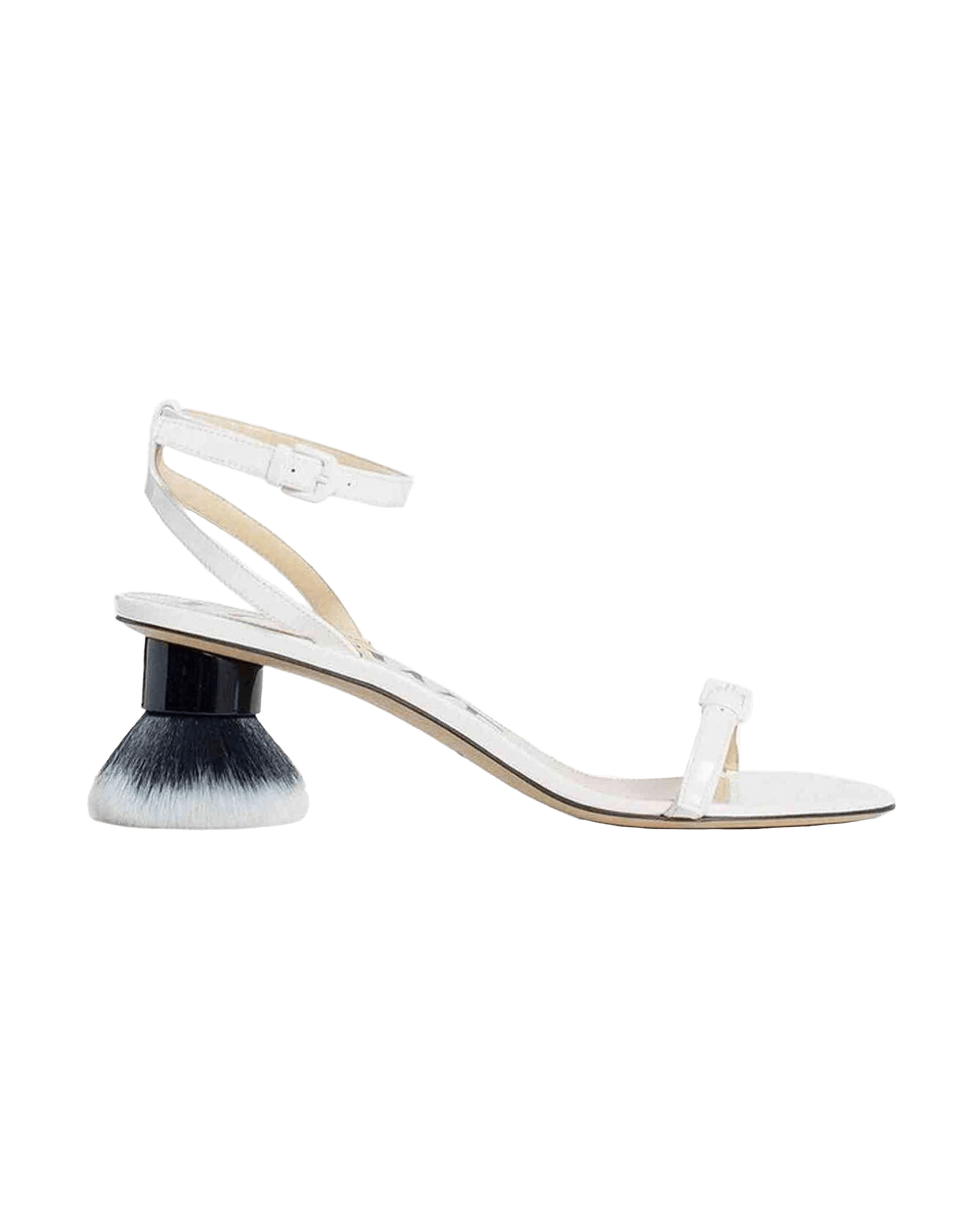 Loewe Leather Petal Brush Sandals Glam Steals