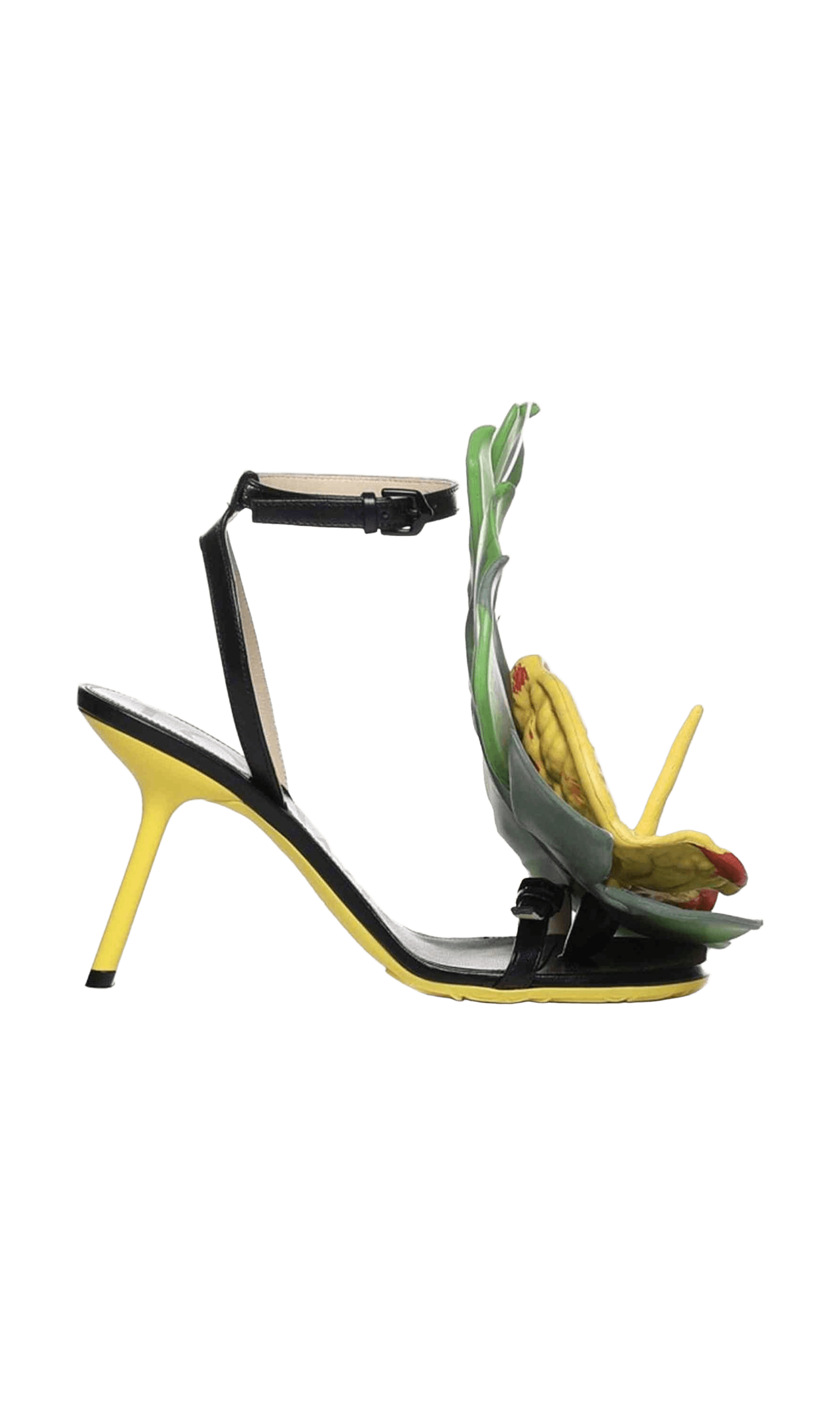 Loewe Leather Petal Monstera Sandals Glam Steals