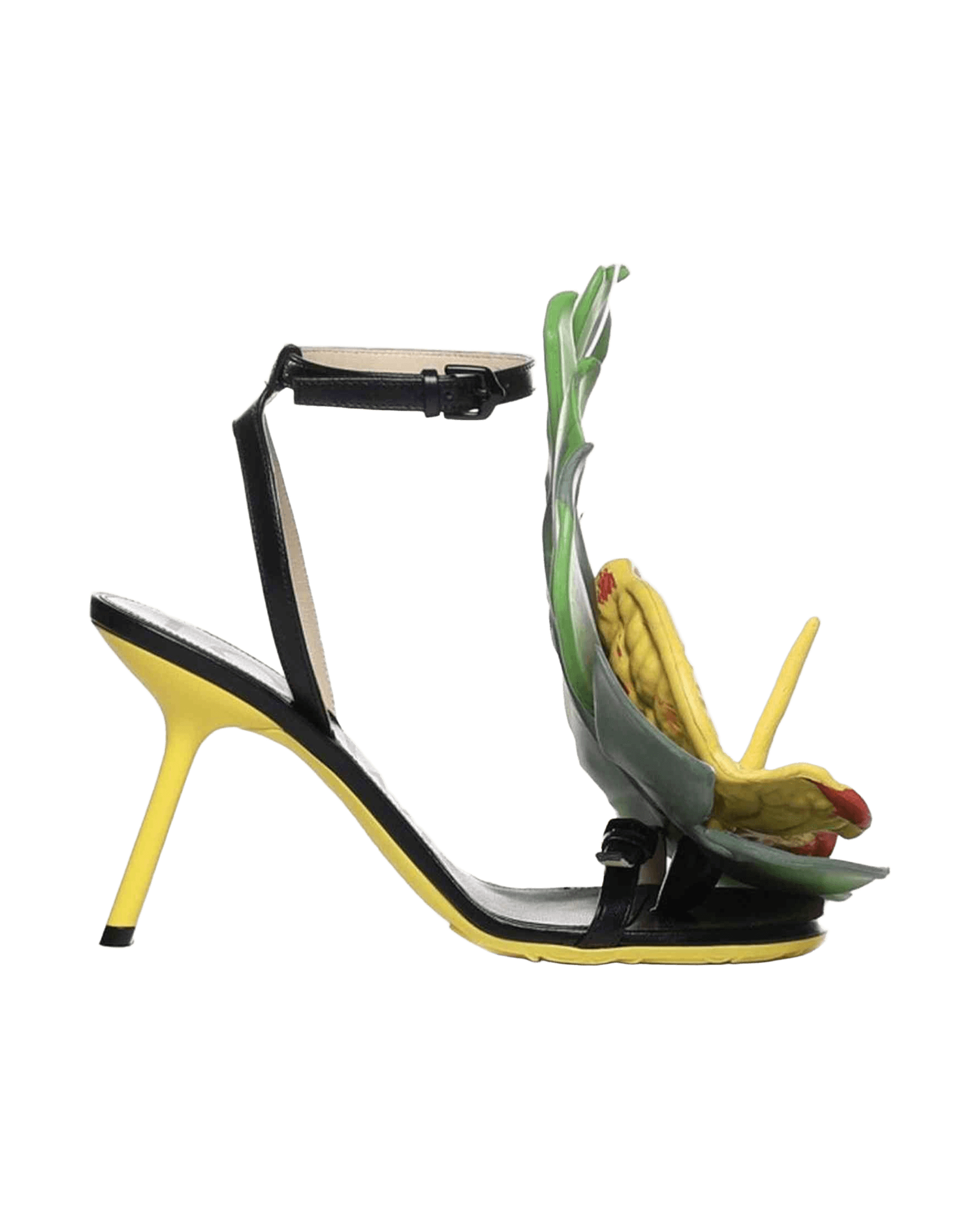 Loewe Leather Petal Monstera Sandals Glam Steals