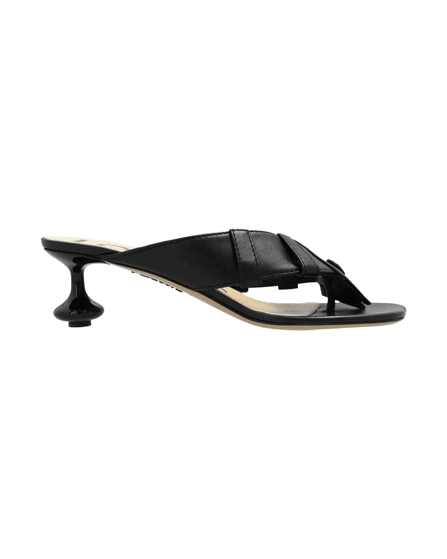 Loewe Leather Toy Panta 45mm Sandals Glam Steals