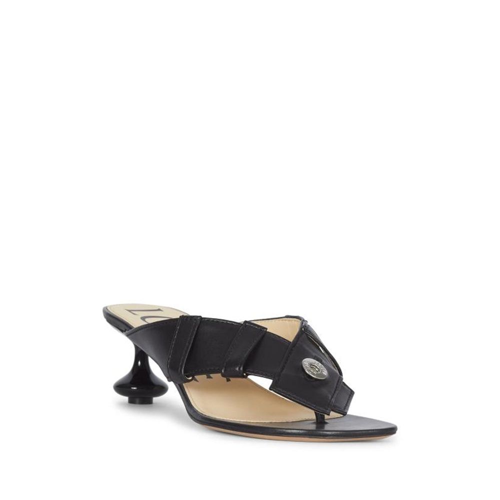 Loewe Leather Toy Panta 45Mm Sandals Glam Steals