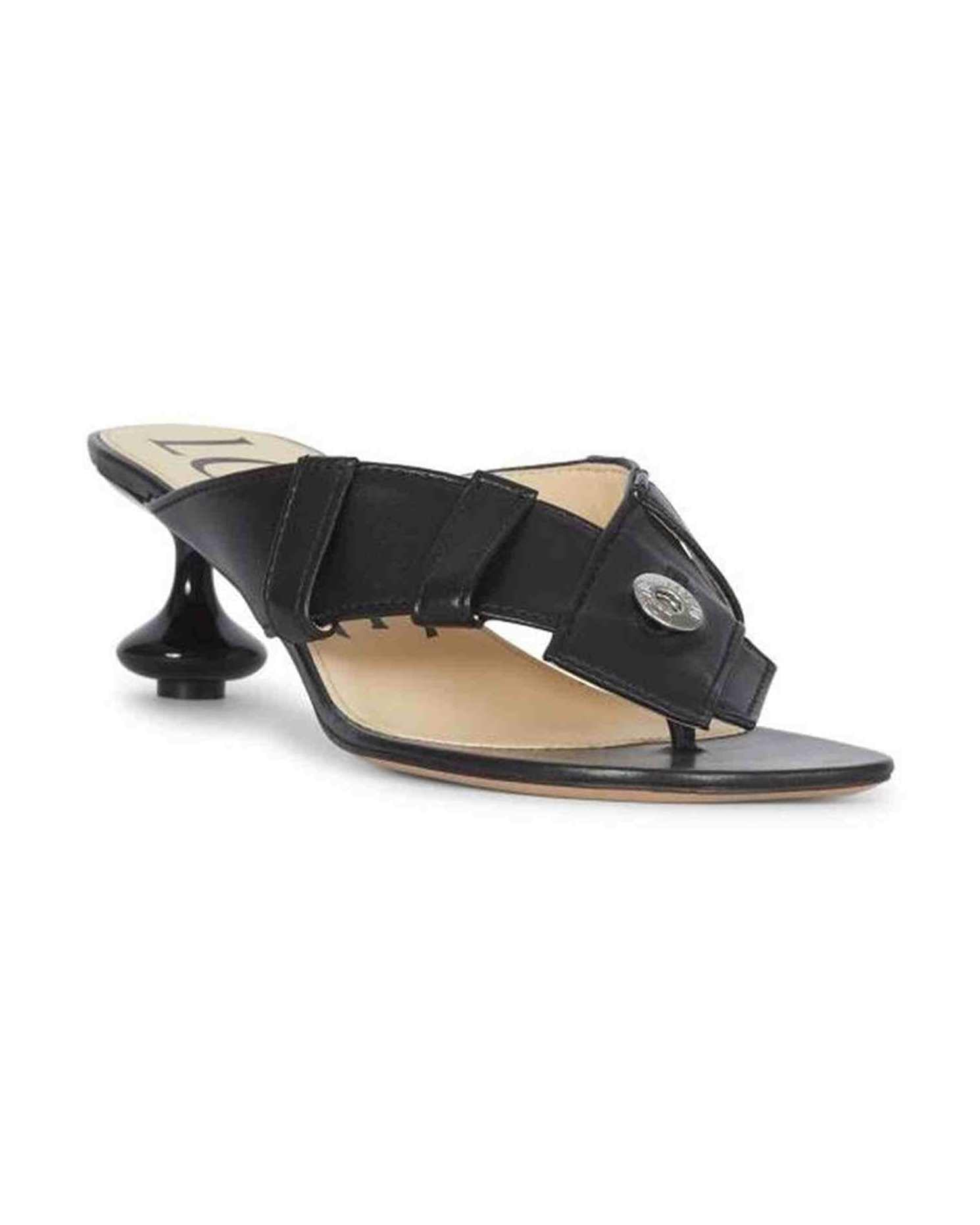 Loewe Leather Toy Panta 45Mm Sandals Glam Steals