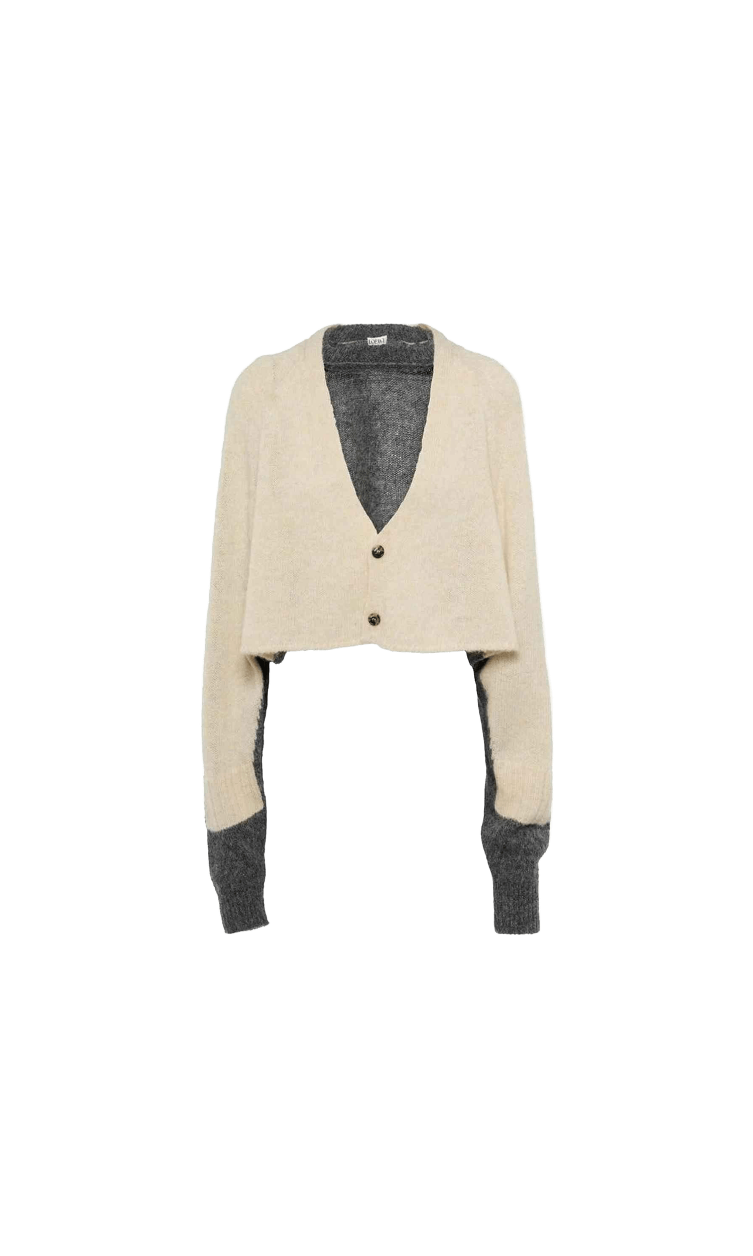 Loewe Wool Cropped Cardigan Glam Steals