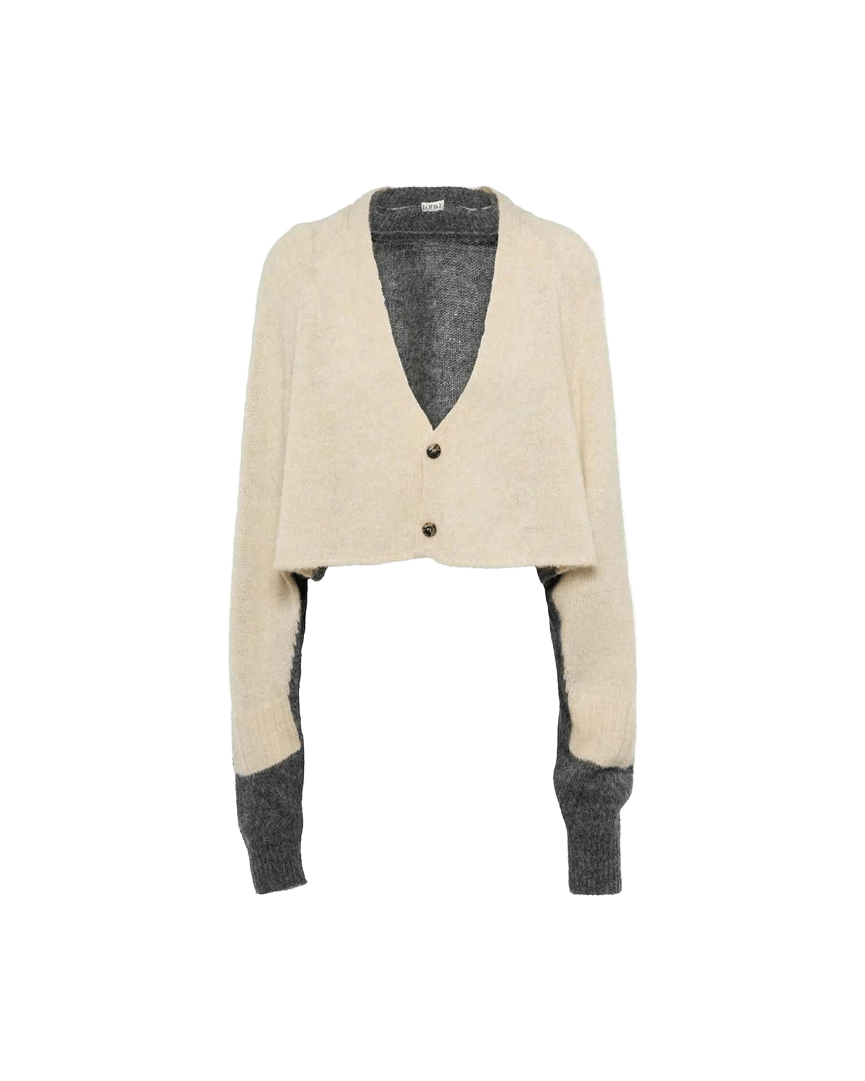 Loewe Wool Cropped Cardigan Glam Steals