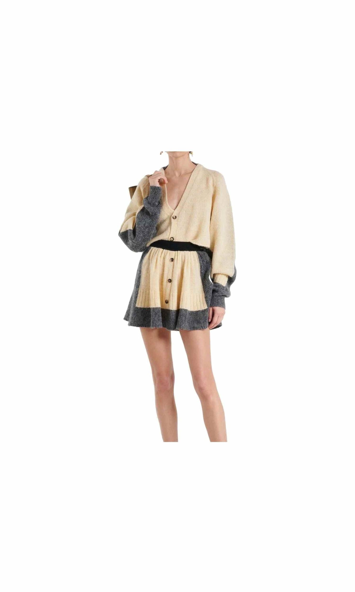 Loewe Wool Cropped Cardigan Glam Steals