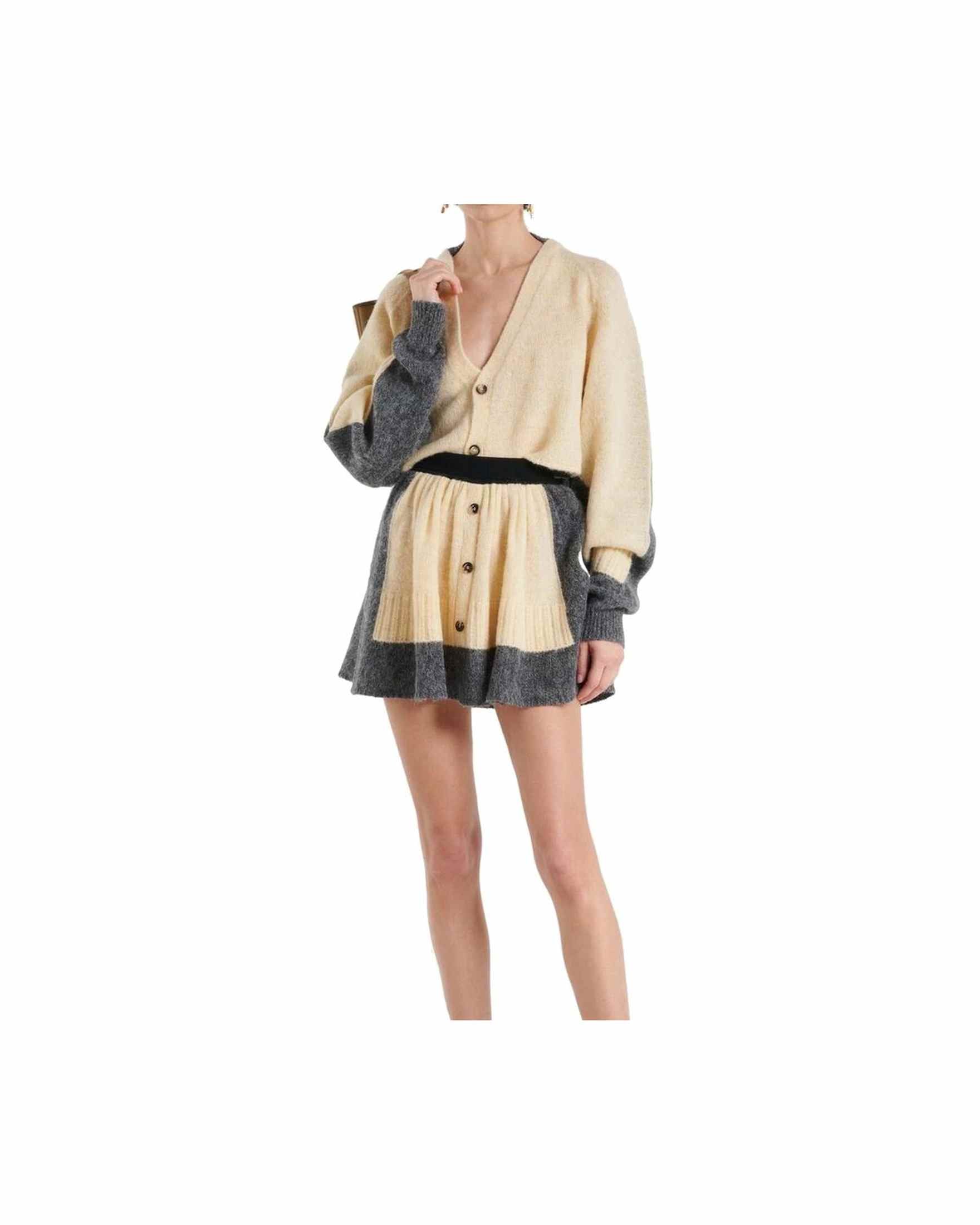 Loewe Wool Cropped Cardigan Glam Steals