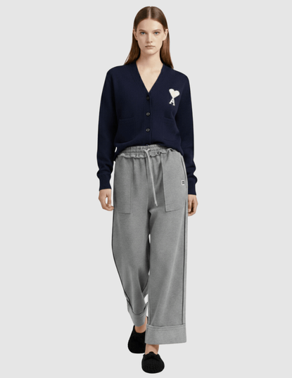 Loungewear_Ami_Paris_Cardigan_Maison_Mihara_Pants