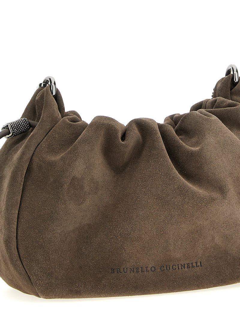Brunello Cucinelli Bucket Mellow Mini Crossbody Bag General