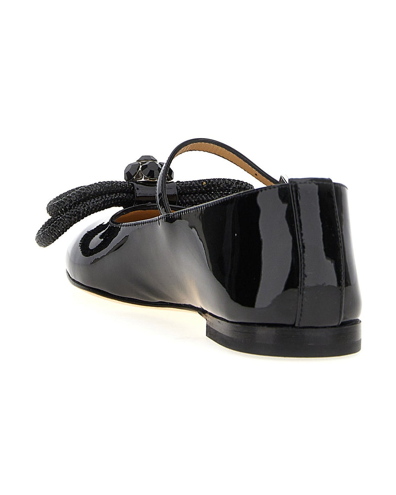 Mach & Mach Double Bow Ballet Flats Flat Shoes