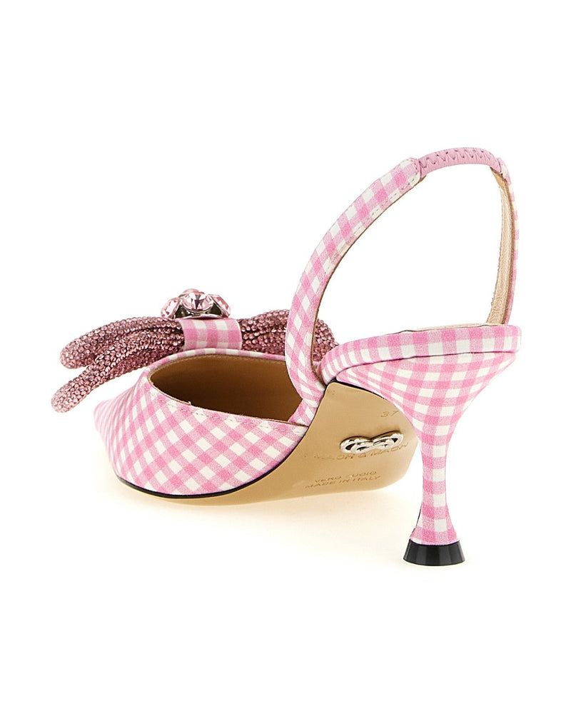 Mach & Mach Double Bow Slingback Glam Steals