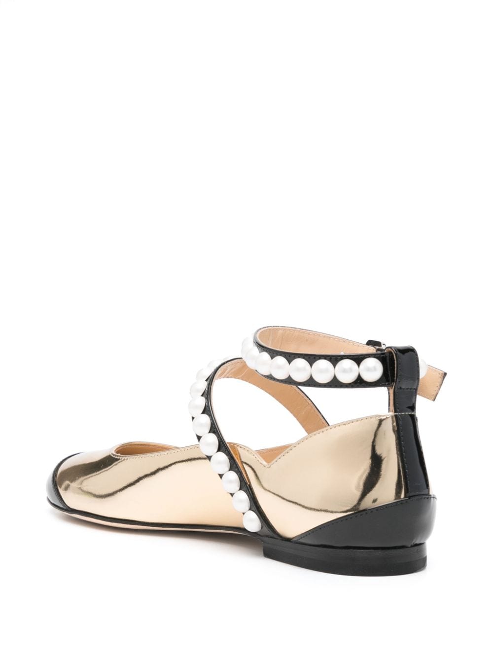 Mach & Mach Flat Shoes Golden Glam Steals